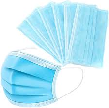 Disposable Face Mask with Elastic Ear Loops